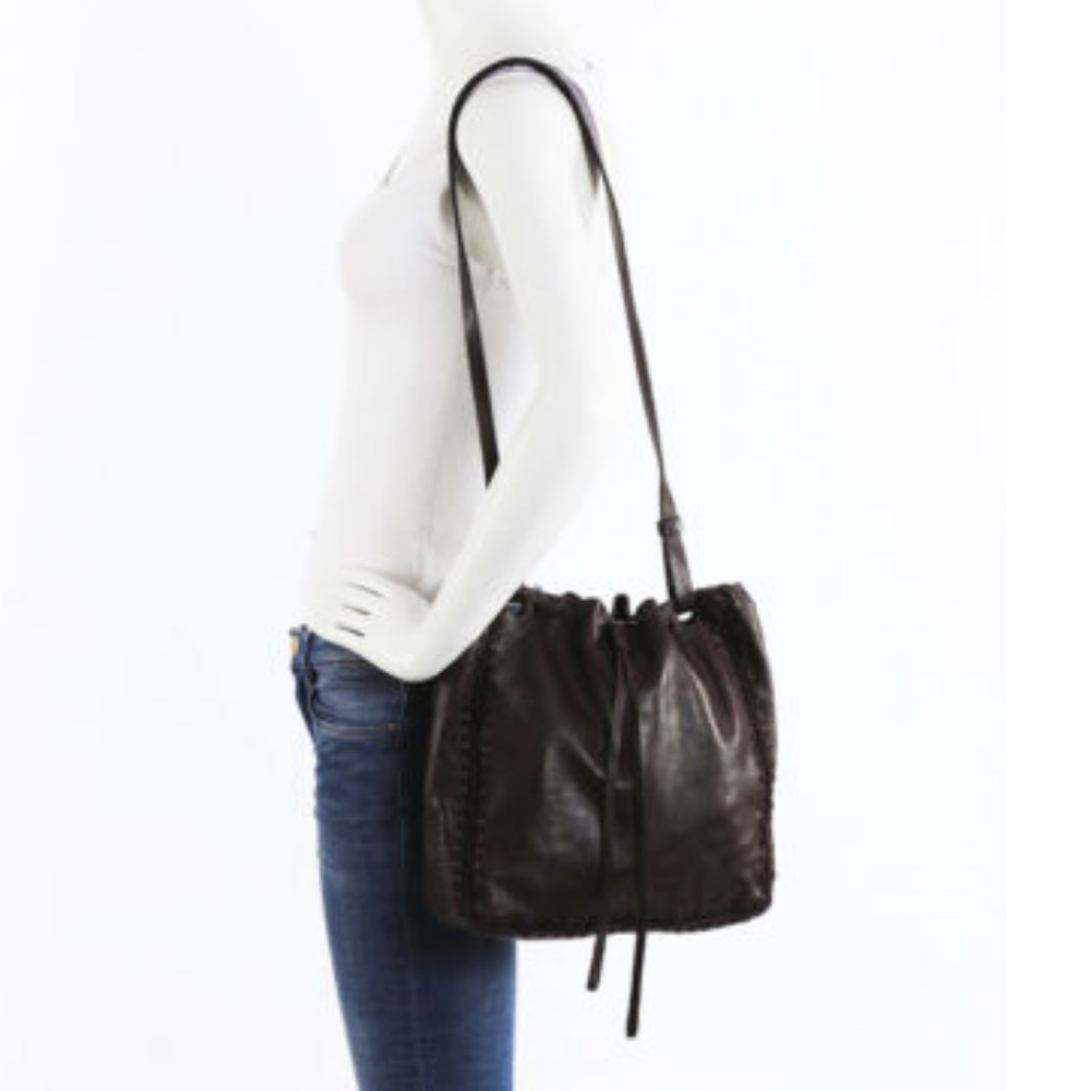 Vintage Prada Leather Crossbody Bag